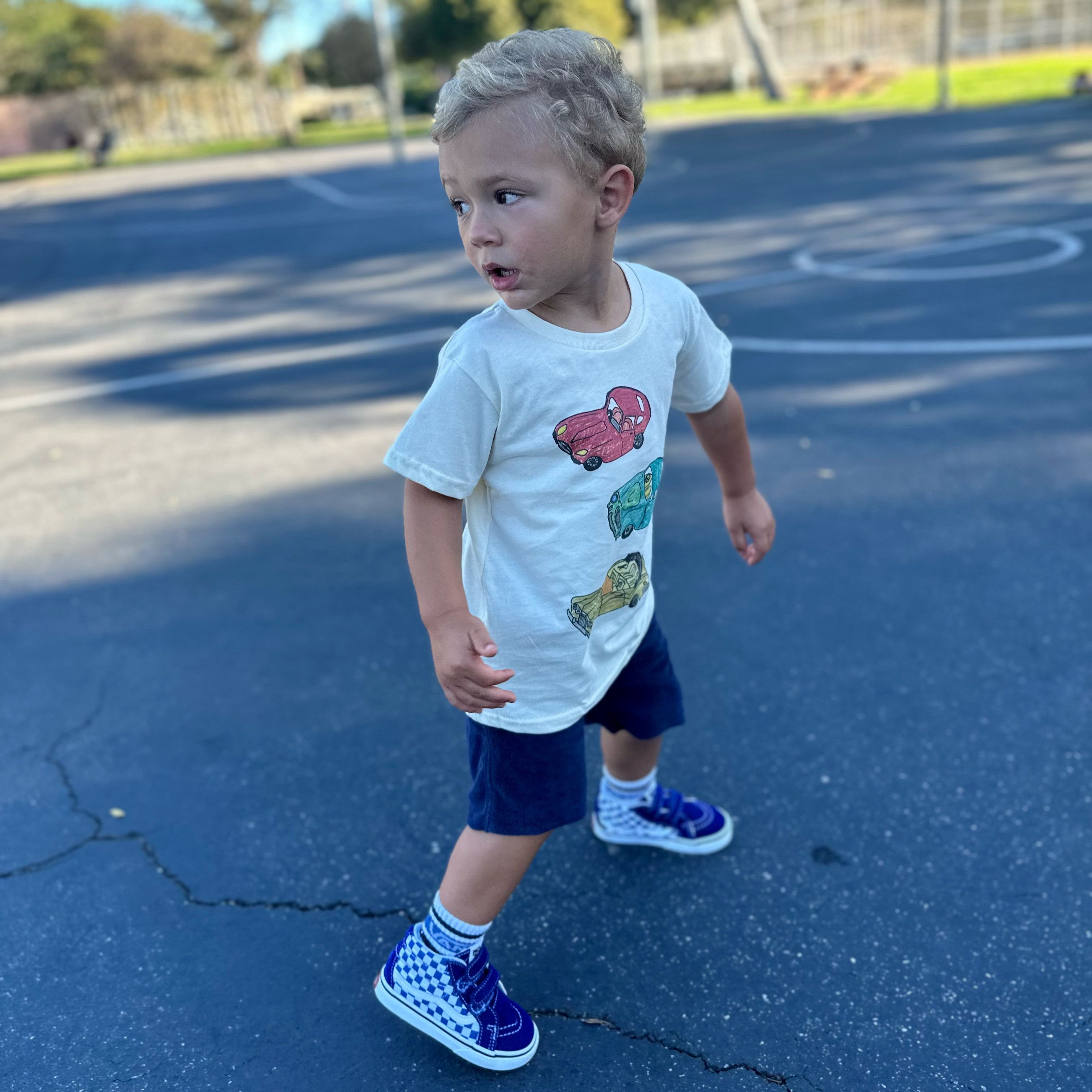 Short/Long-sleeved t-shirt- cars*