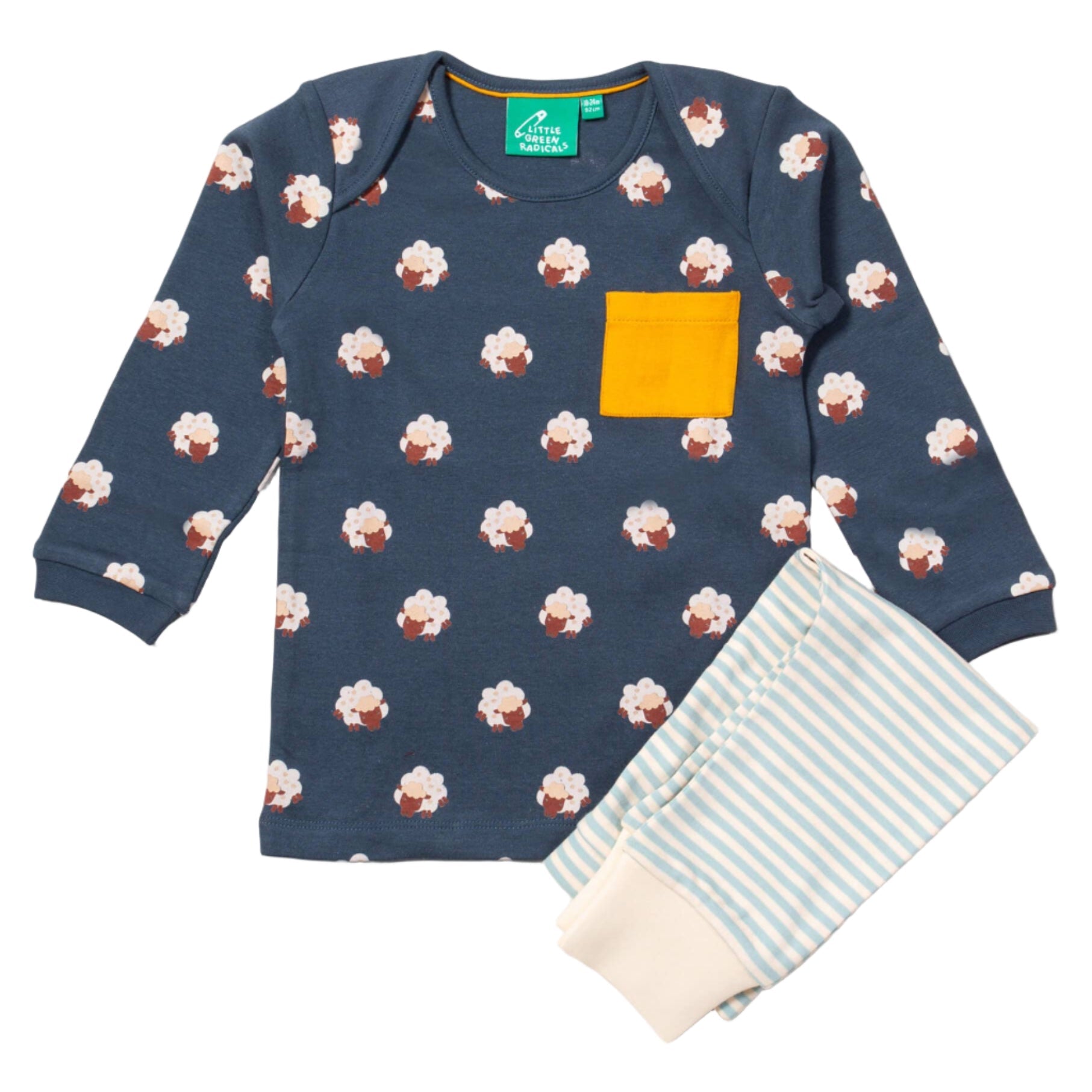 T-shirt & jogger playset- sleeping sheep
