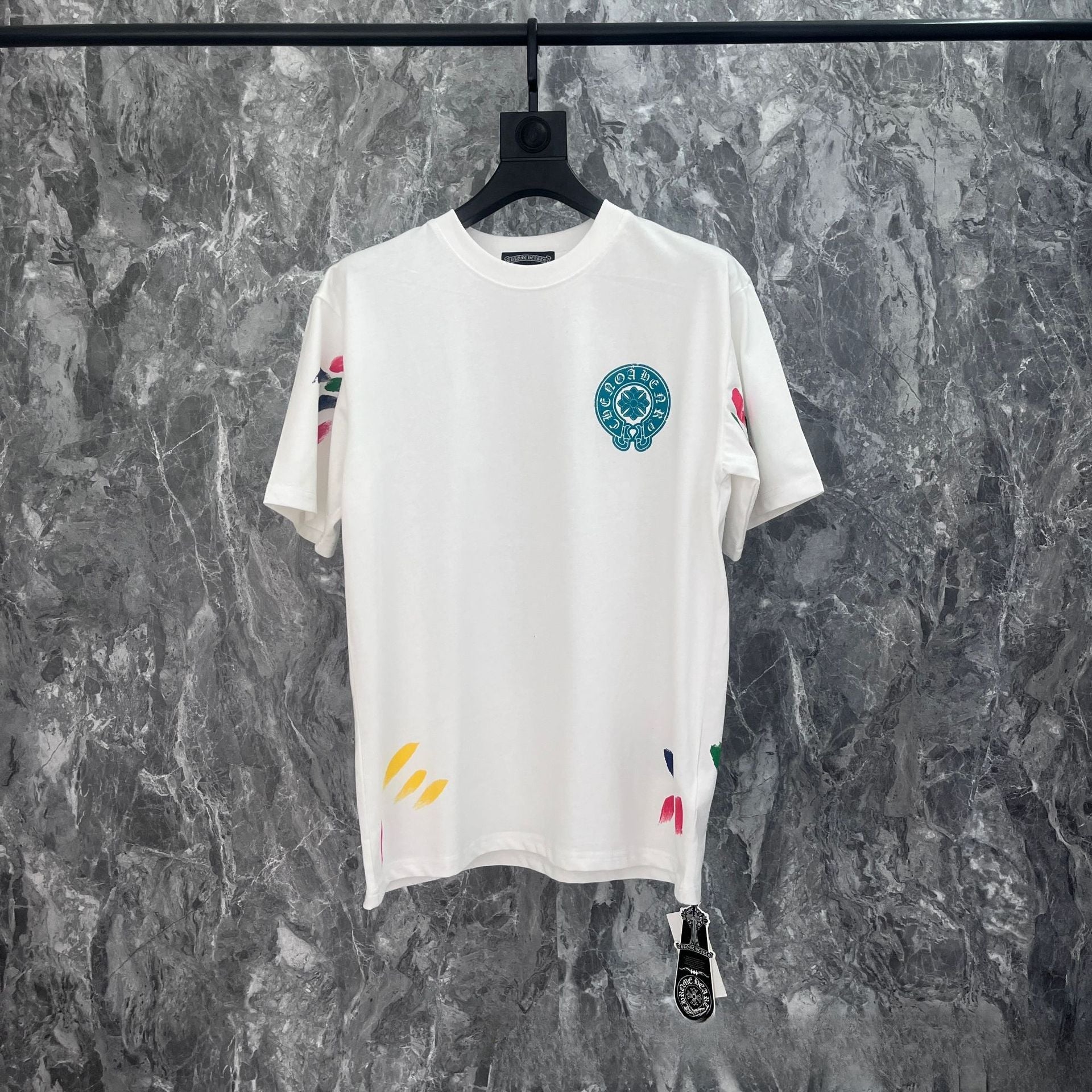 CHH Chrome Heart T Shirts Summer Short Sleeve Street Half Sleeve T-Shirt