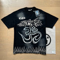 Hellstar T-shirts Washed Aging Process