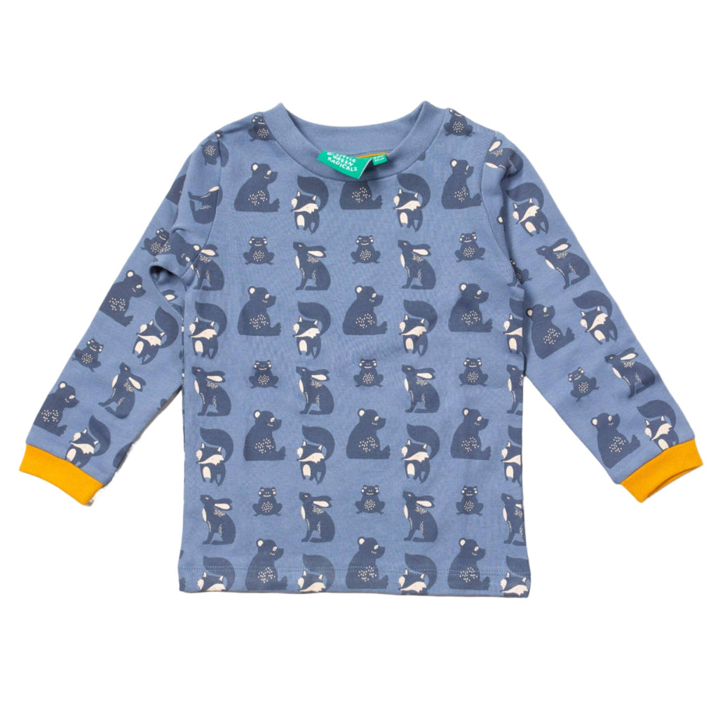 Long sleeved t-shirt- woodland animals