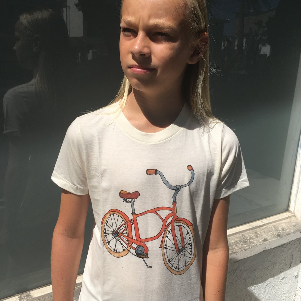 Short/Long-sleeved t-shirt- beach cruiser*