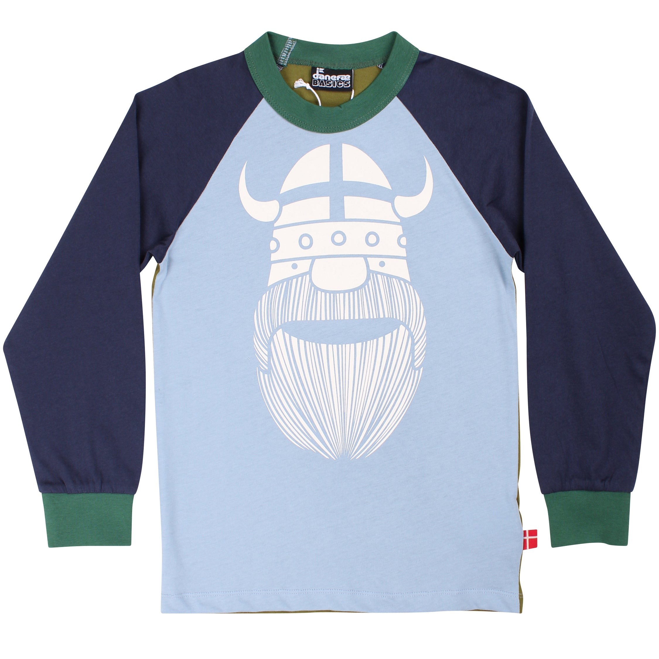 Long sleeved raglan t-shirt- multi, Erik