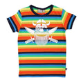 Short sleeve tee- rainbow pirate