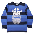 Long sleeve tee- blue stripe Erik