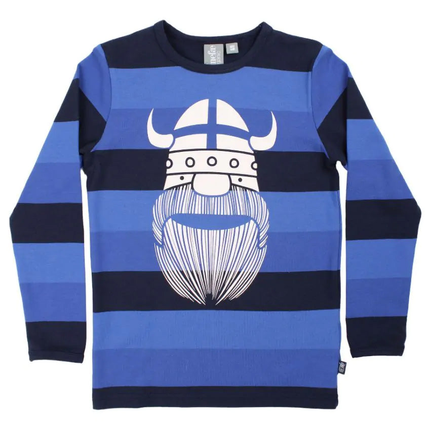 Long sleeve tee- blue stripe Erik