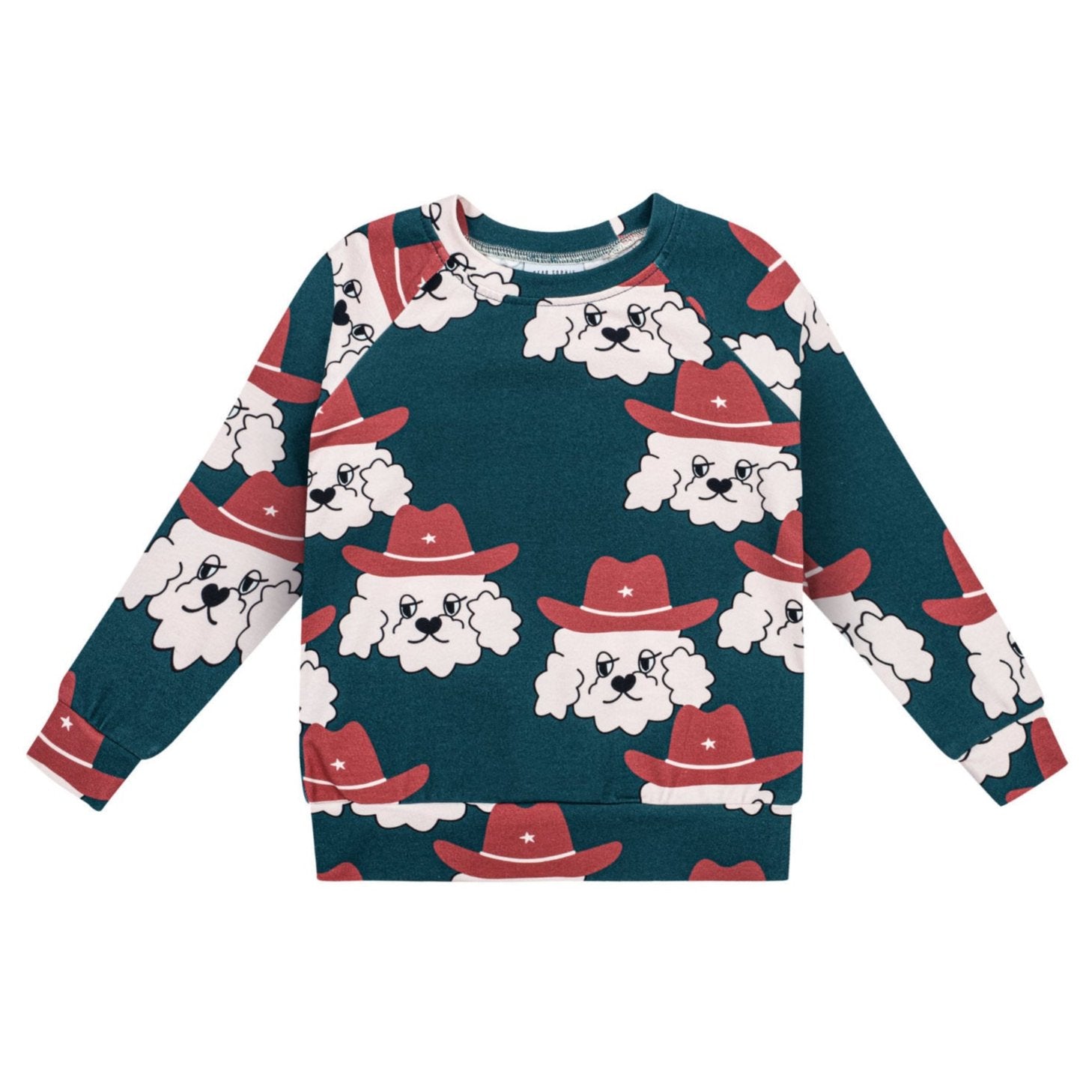 Long sleeved top- sheriff green