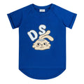 Short-sleeved t-shirt- bunny blue