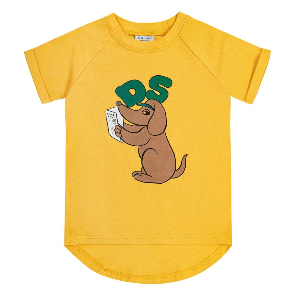 Short-sleeved t-shirt- dog reader