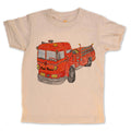 Short/Long-sleeved t-shirt- fire truck*