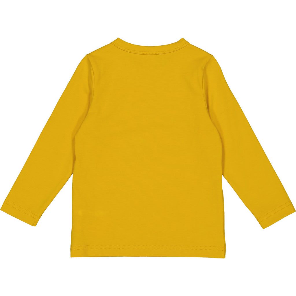 Long sleeved top- monster truck appliqué