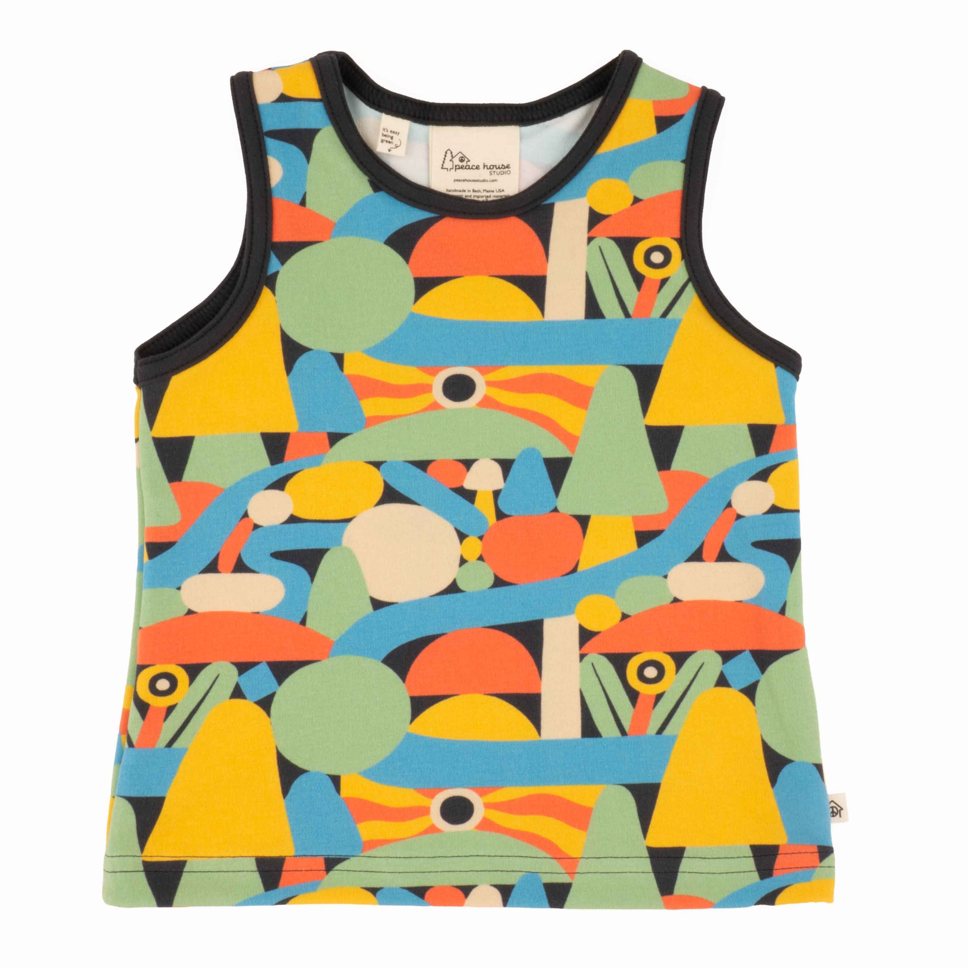 Classic tank- toddler, prints by Wyatt Hersey*
