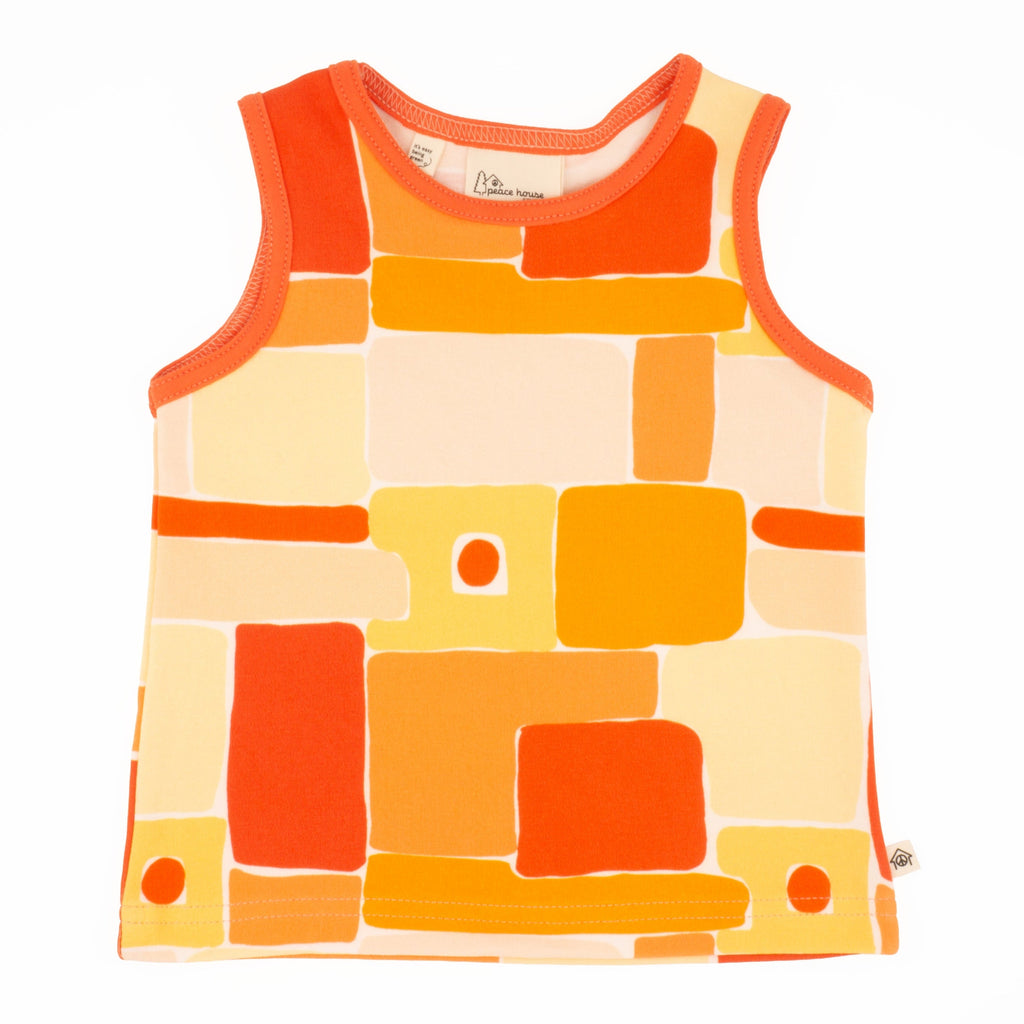 Classic tank- toddler, prints by Ellen McKenna*
