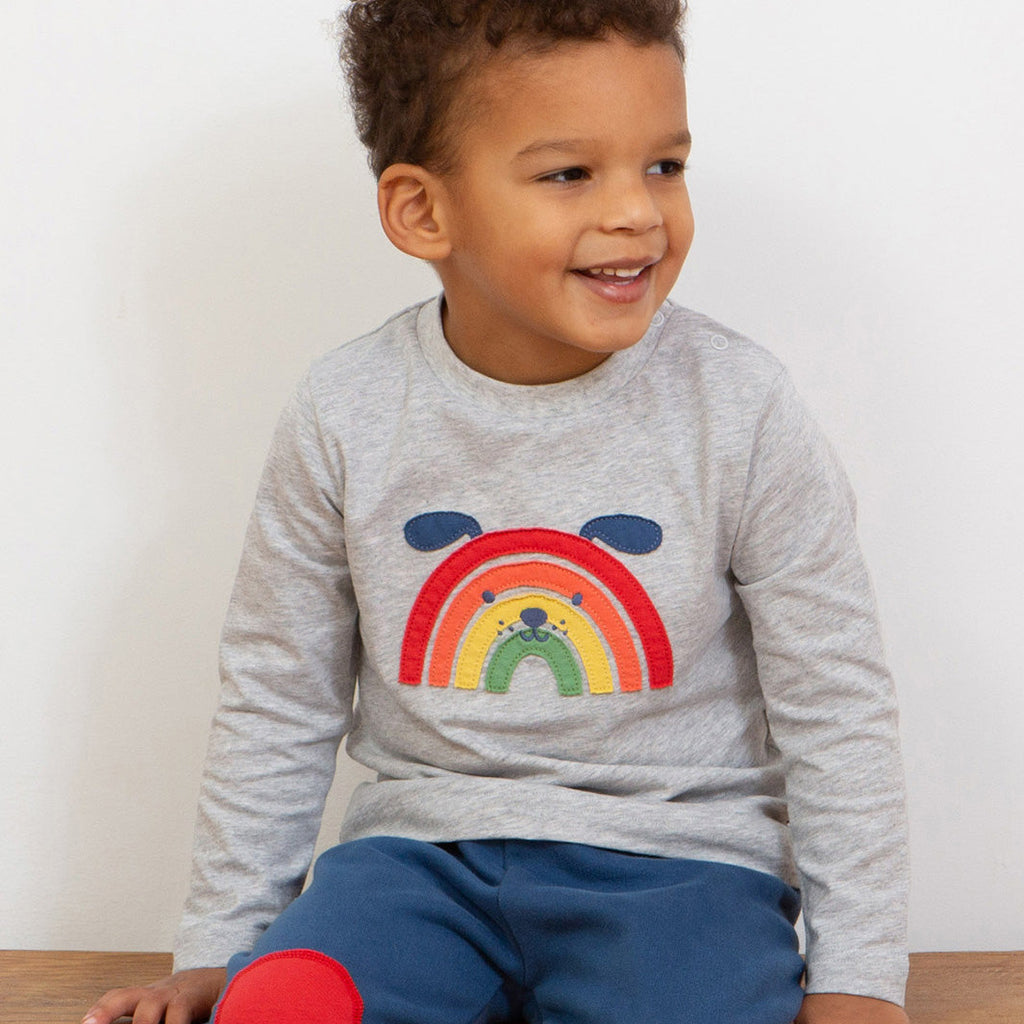 T-shirt- rainbow pup