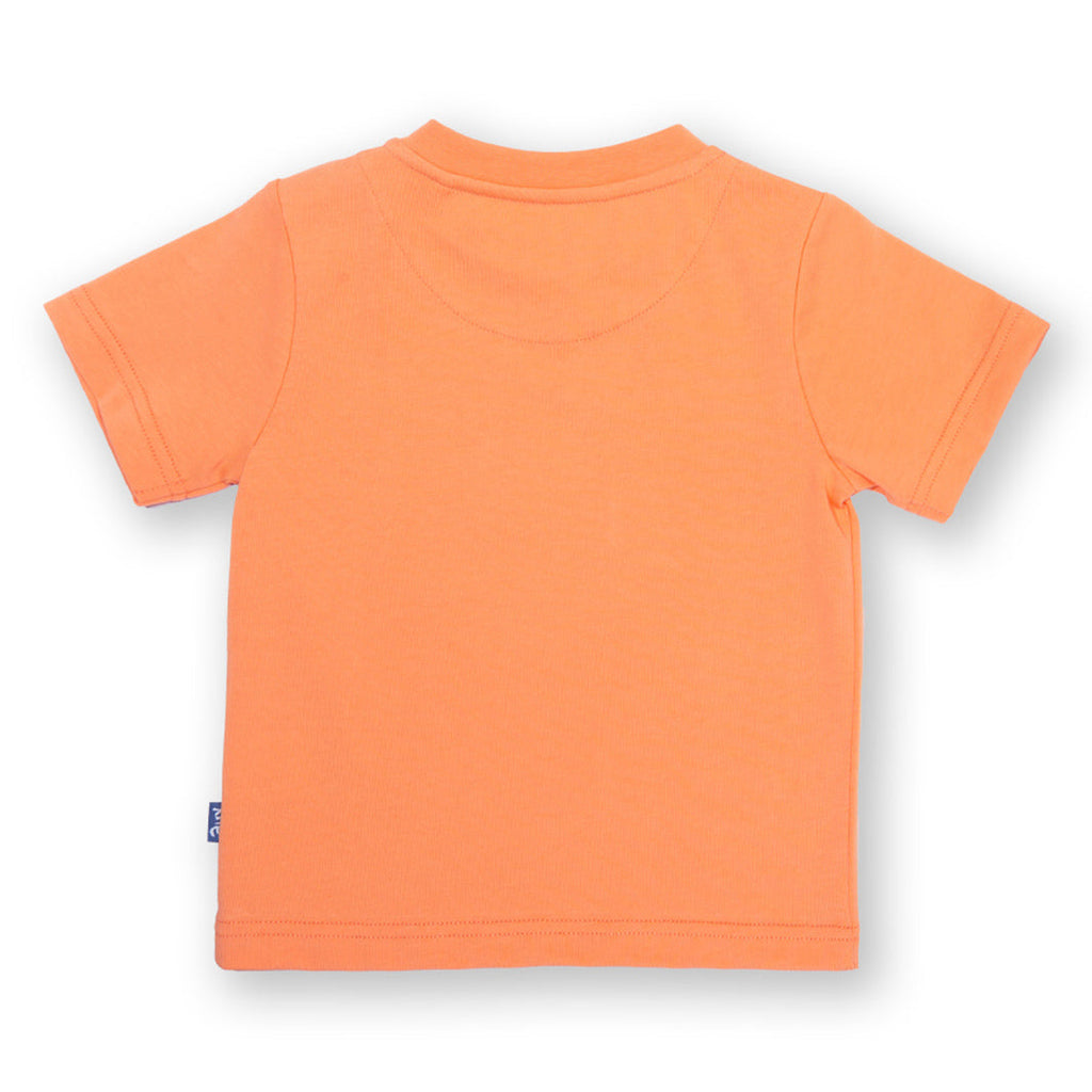 Short-sleeved t-shirt- sailing snail appliqué