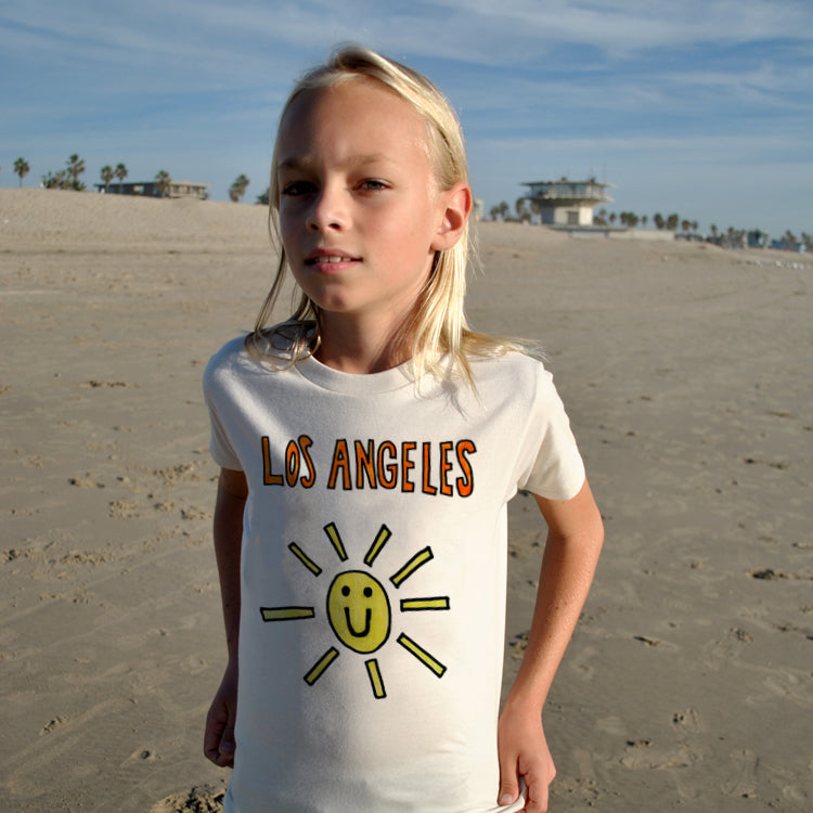 Short/Long-sleeved t-shirt- Los Angeles sun*