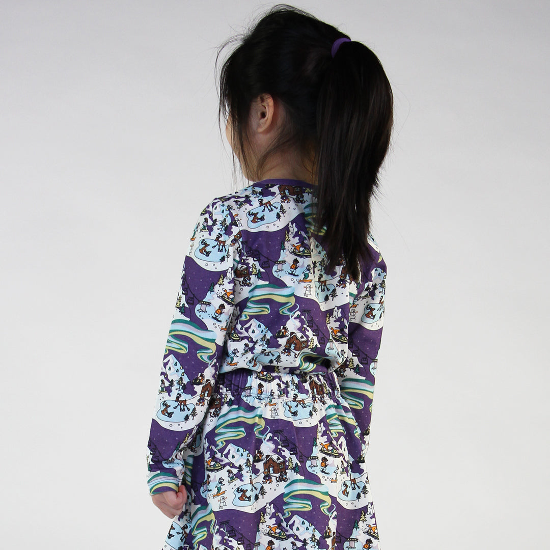Long-sleeved t-shirt- winter landscape