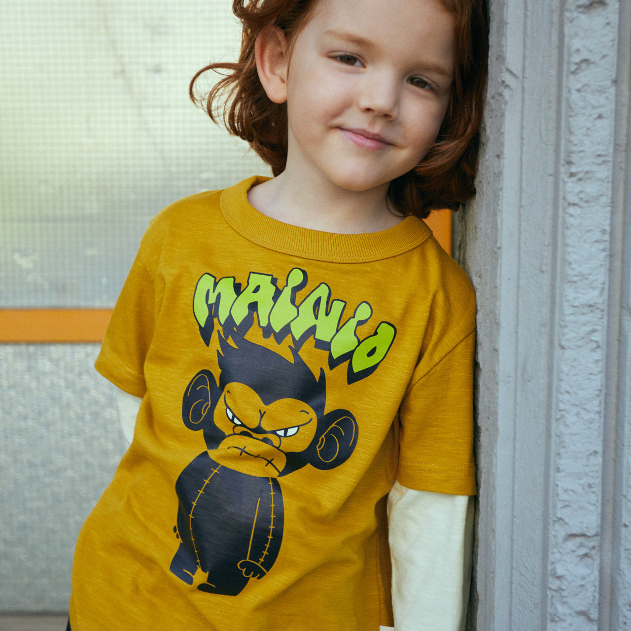 Double sleeve t shirt- grumpy Chimba