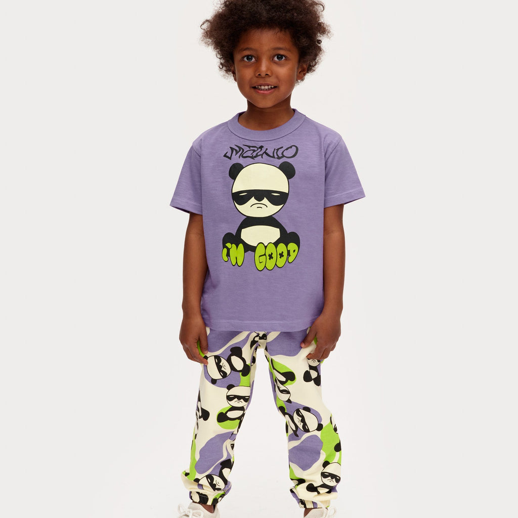 Short sleeve t shirt- spy panda