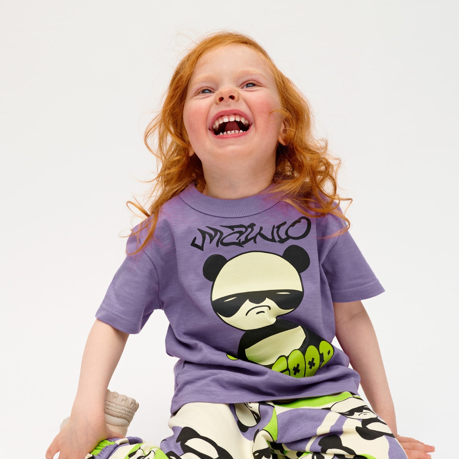 Short sleeve t shirt- spy panda