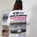 Hellstar T-shirt Abstract Printing Casual Loose