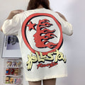 Hellstar T-shirt Earth Print Casual Loose