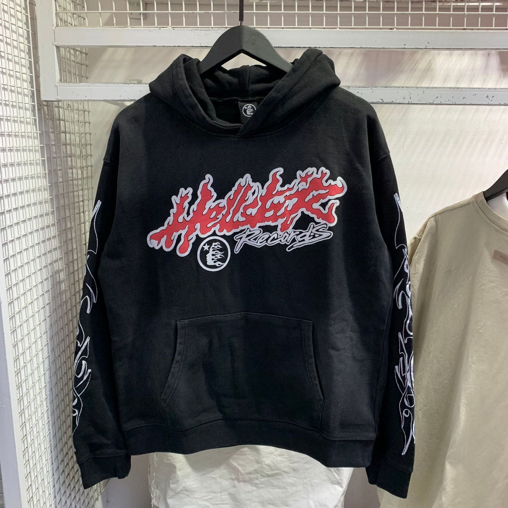 Hellstar Hoodie & Pants Wash Water Make Old Sweater