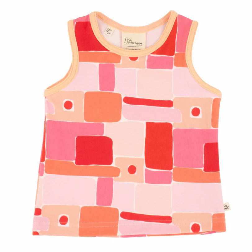 Classic tank- toddler, prints by Ellen McKenna*