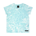 Short sleeve top- pool tie dye