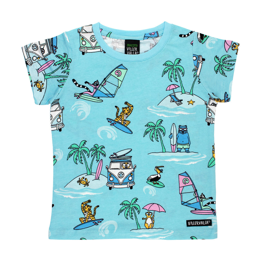 Short sleeve top- surf
