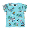 Short sleeve top- surf