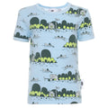 Visa short sleeve shirt- light blue archipelago: Size 2Y