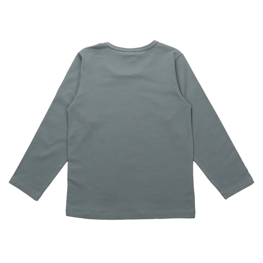 Long-sleeved t-shirt- whales