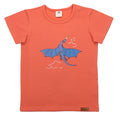 Short sleeve shirt- colorful dragon