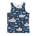 Tank top- navy submarines