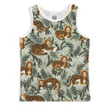 Tank top- green tigers