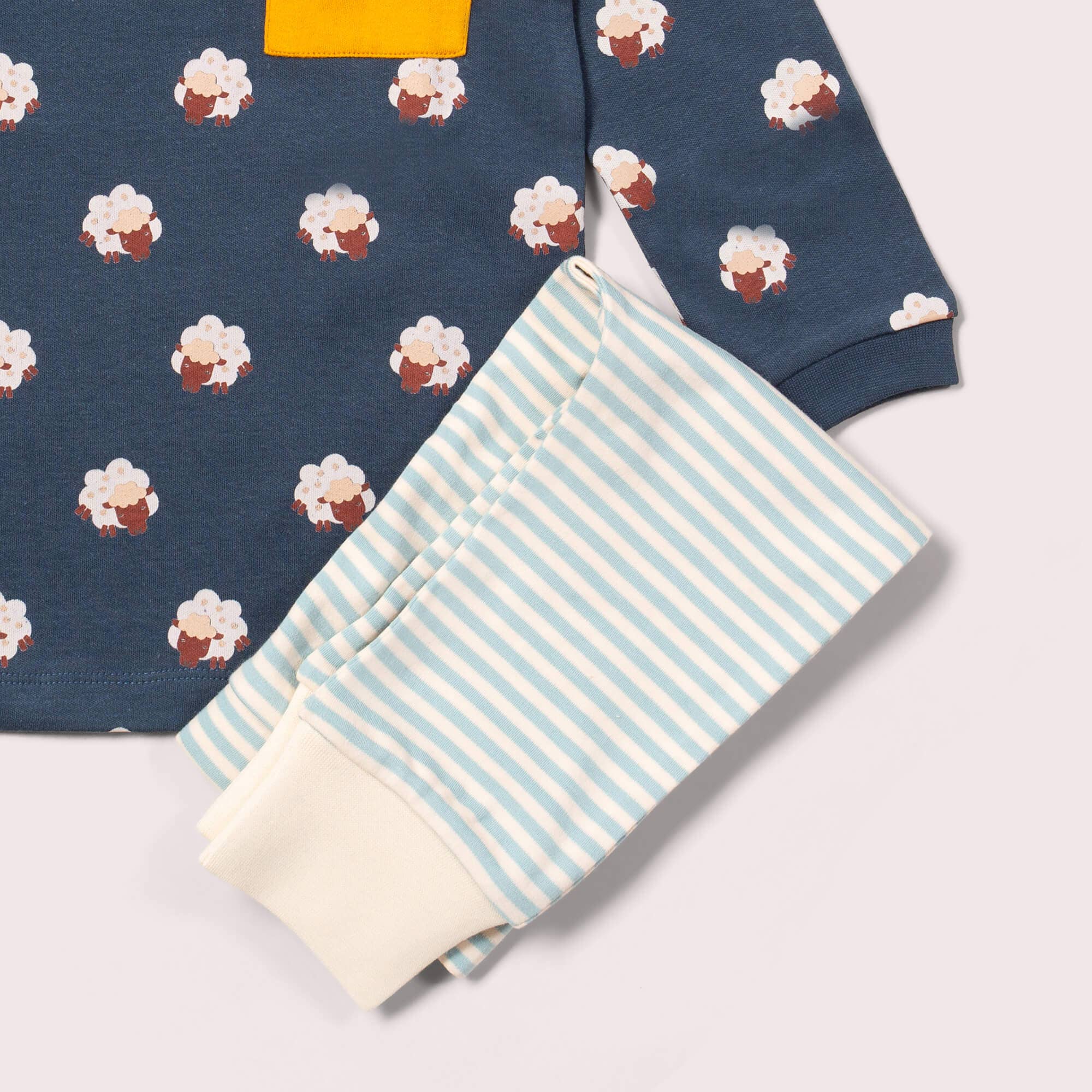 T-shirt & jogger playset- sleeping sheep