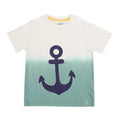 Dip dye anchor t-shirt