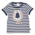 Animal stripe short sleeve t-shirt