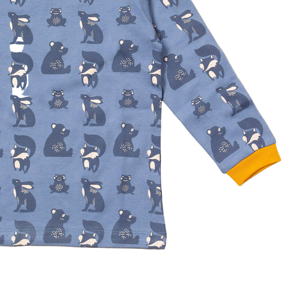 Long sleeved t-shirt- woodland animals