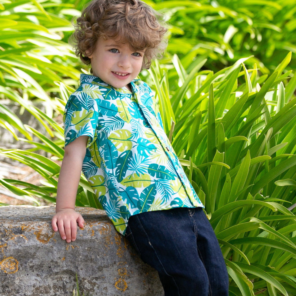 Jungle print shirt
